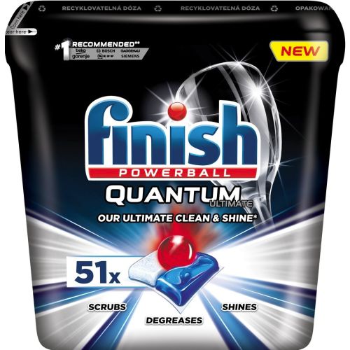 Finish Quantum Ultimate - kapsle do myčky nádobí 51 ks