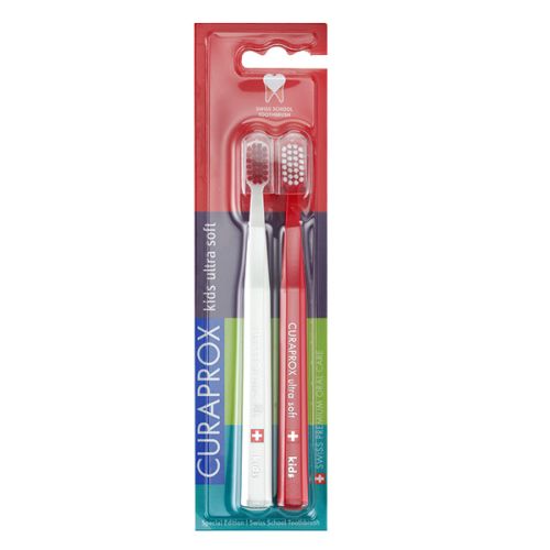 Curaprox zubn kartek pro dti Ultra Soft 2 ks