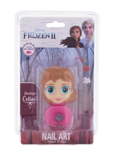 Disney Frozen II Lak na nehty 4 ml odstín Tapa Anna 3D Nail Polish