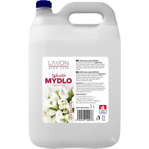 Lavon Hand Care tekut mdlo Snenka 5 l