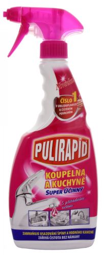 Pulirapid koupelna a kuchyn s octem 500 ml