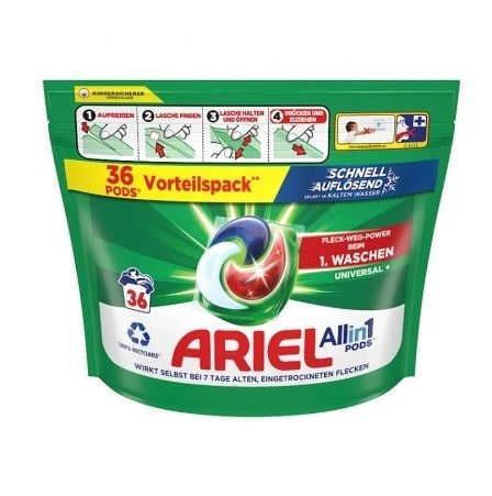 Ariel prac kapsle Universal+ 36 PD