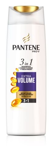Pantene šampon 3v1 Extra Volume 360 ml
