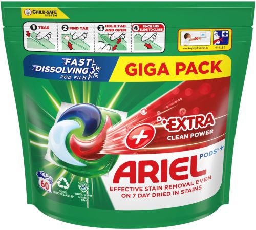 Ariel prac kapsle Extra Clean Power 60 PD