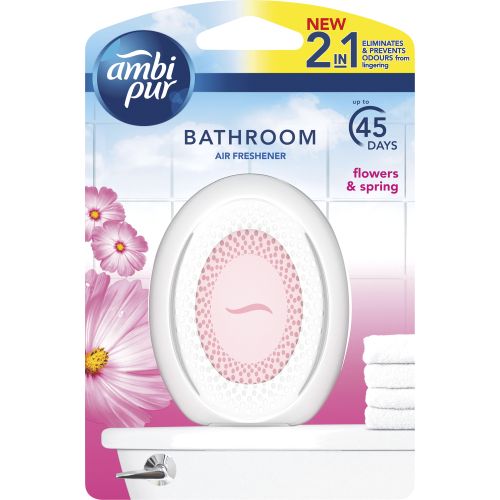 Ambi Pur Bathroom Flower &amp; Spring osvěžovač vzduchu do koupelny 7,5 ml