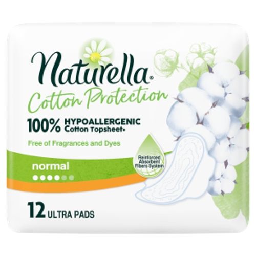 Naturella Cotton Protection Ultra Normal vloky 12 ks