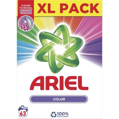 Ariel Color prací prášek, 63 praní, 4,725 kg