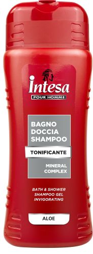 Intesa- Pour Homme pnsk sprchov gel a ampon 2v1 Tonificante Aloe 500 ml