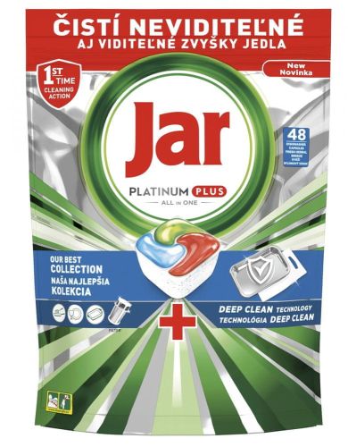 Jar tablety do myky Platinum Plus All in 1 Cool Blue 48 ks