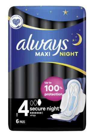 Always Classic Maxi Night vloky 6ks