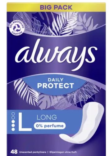 Always Daily Protect Long intimky 48 ks