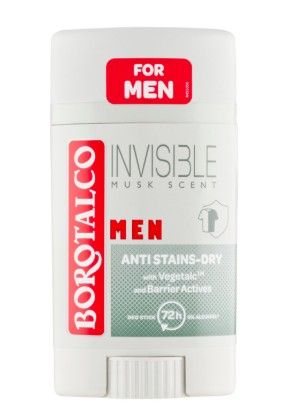 Borotalco MEN deo stick Invisible 40 ml