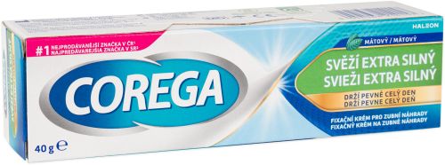 Corega fixan krm Extra siln sv 40g