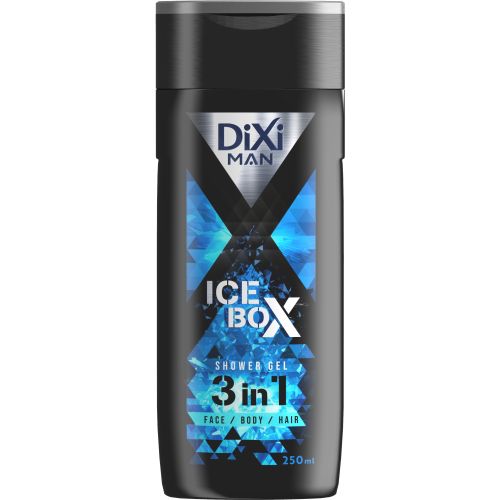 Dixi Men sprchov gel 3v1 Ice Box 250 ml