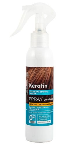 Dr. Santé Keratin Hair sprej pro obnovu matných a křehkých vlasů 150 ml