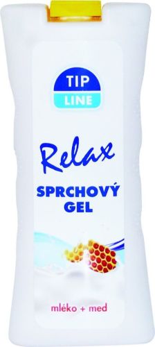 Tip Line sprchov gel Mlko a med 500 ml