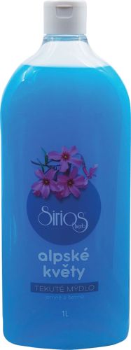 Sirios Herb tekuté mýdlo alpské květy 1l