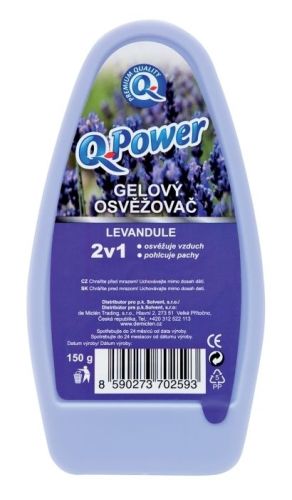 Q-Power gelov osvova Levandule 2v1 150g