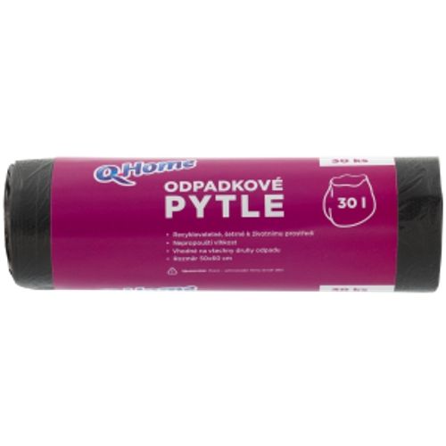 Q Home odpadkov pytle 30 l (30ks/fol)