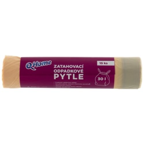 Q Home zatahovac pytle na odpad 30 l (15ks/fol)