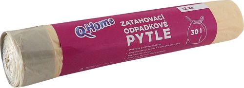 Q Home zatahovac pytle na odpad 30 l (12ks/fol)