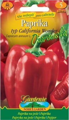 Nohel Garden Paprika zeleninová OZAROWSKA, typ California Wonder