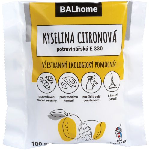 Balhome kyselina citronov potravinsk 100 g
