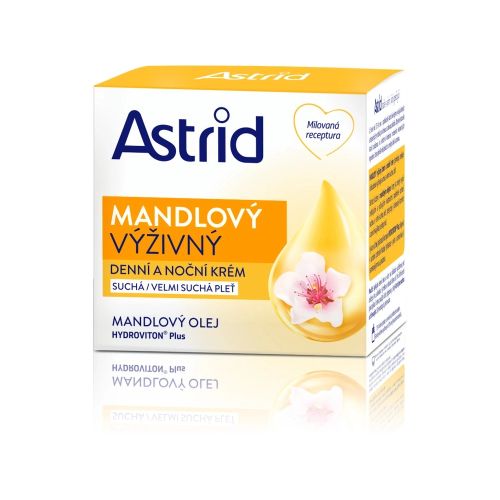 Astrid výživný mandlový denní a noční krém 50 ml