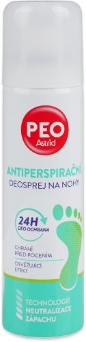Astrid Peo antiperspiran sprej na nohy 150 ml