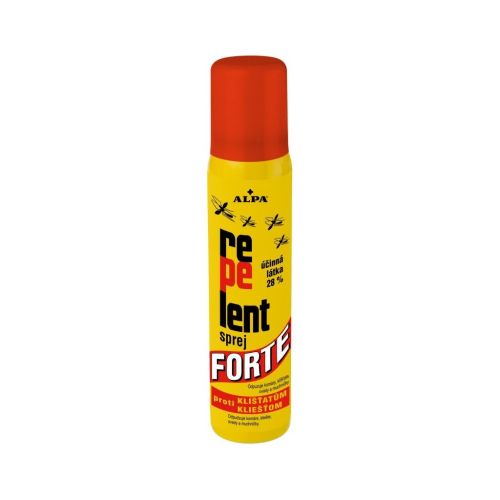 Alpa FORTE repelent, odpuzuje komry, ovdy, kl횝ata, 90 ml