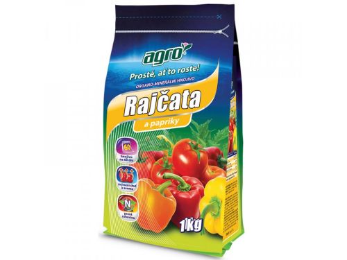 Agro Hnojivo organo-minerln pro rajata a papriky 1kg