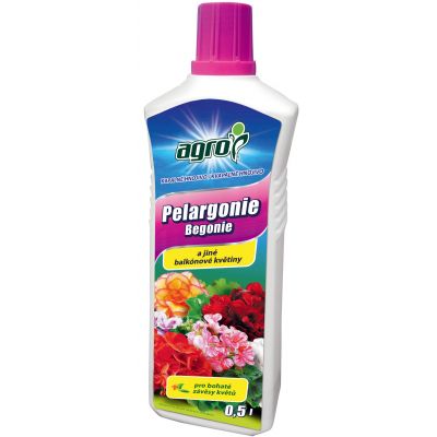 Primaflora kapalné hnojivo pro pelargonie a jiné balkónové květiny, 500 ml