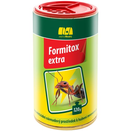 Paprna Moudr Formitox Extra insekticid k likvidaci mravenc, vb, rybenek 120 g