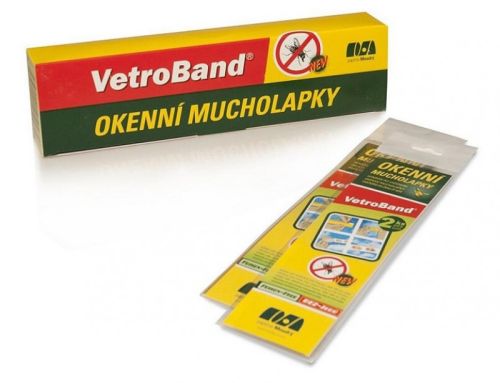 Paprna Moudr Vetroband mucholapka okenn pska 2 ks