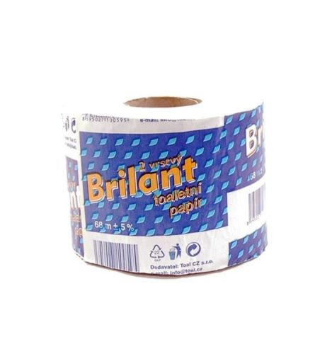 Brilant /Econom toaletn papr 1000 trk 2vrstv