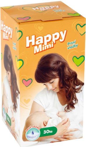 Happy Mimi prsn vloky 30 ks