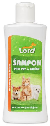 Lord ampon pro psy a koky s norkovm olejem 250 ml