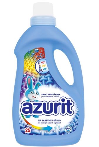 Azurit prací gel barevné prádlo při nízkých teplotách 25PD 1000 ml