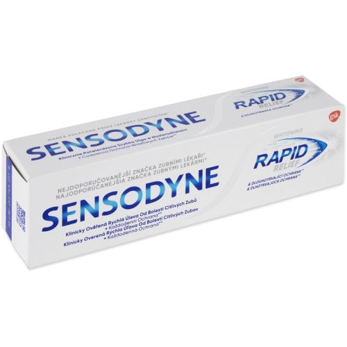 Sensodyne zubn pasta Rapid Relief Whitening 75 ml