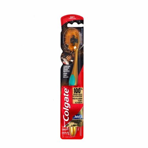 Colgate zlat zubn kartek 360 Charcoal Gold s uhlm 1ks