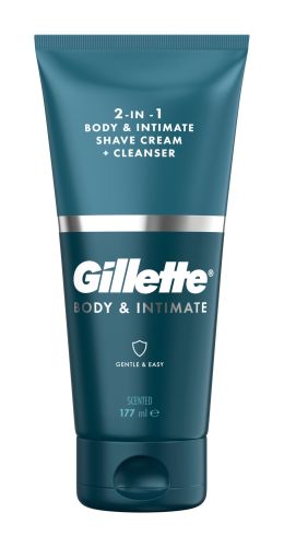 Gillette krm na holen a myt intimnch parti 2v1 177 ml