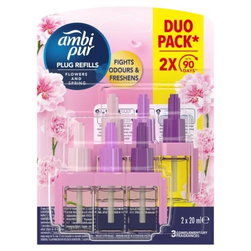 Ambi Pur 3Volution npl do elektrickho osvovae vzduchu Flowers &amp; Spring 2x20 ml