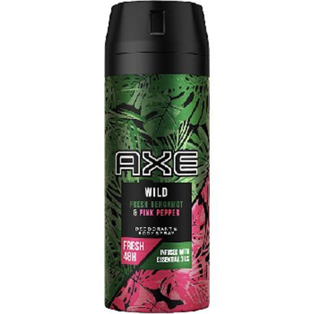 Axe deo spray Wild Fresh Bergamot &amp; Pink Pepper pro mue 150 ml