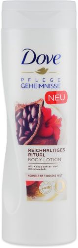 Dove tlov mlko Nurturing Ritual kakao + ibiek 250 ml