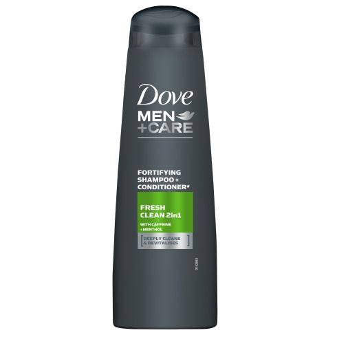 Dove Men+Care FreshClean 2v1 ampon 400 ml