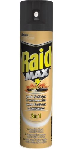 Raid spray proti vbm a mravencm 3v1 400 ml
