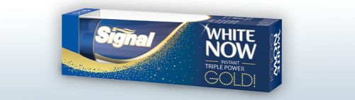 Signal zubn pasta White Now Gold 50 ml