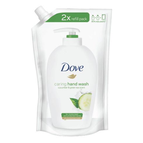 Dove peujc tekut mdlo Okurka a zelen aj nhradn npl 500 ml