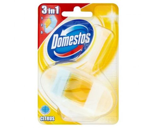 Domestos WC blok 3v1 klec Citrus 40g