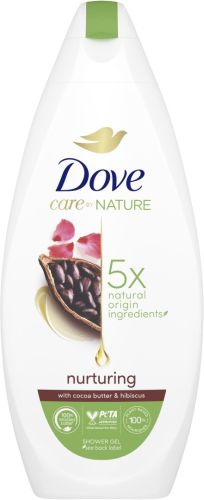 Dove sprchov gel Nurturing Cocoa Butter &amp; Hibiscus 225ml